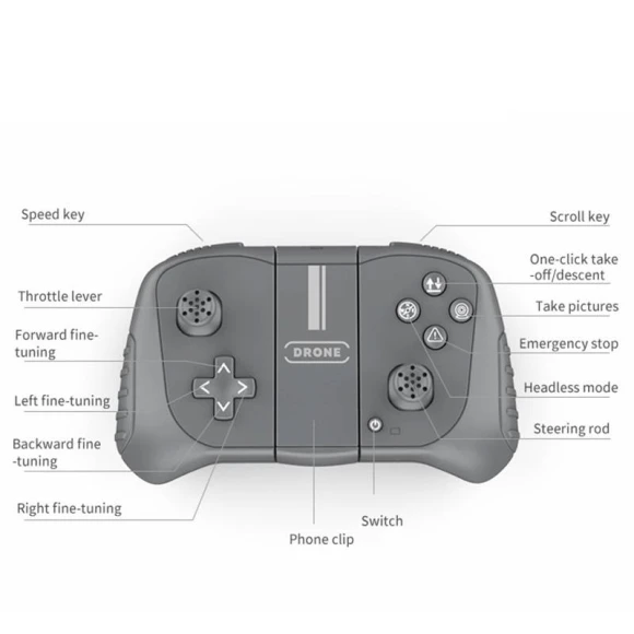 Quadcopter Drone with 4K Aerial Photography — Drone, S17