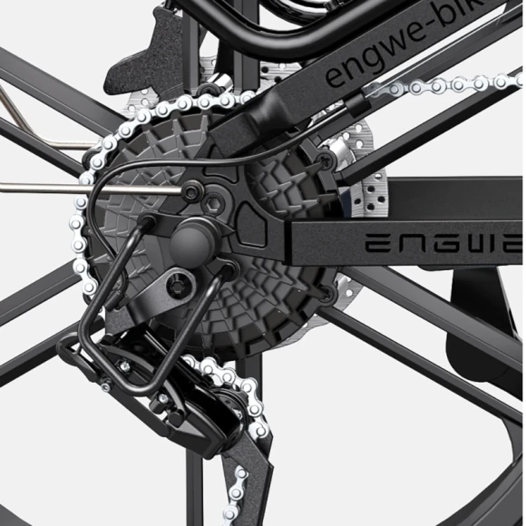 Upgrade Folding Electric Bicycle for Adults, ENGWE