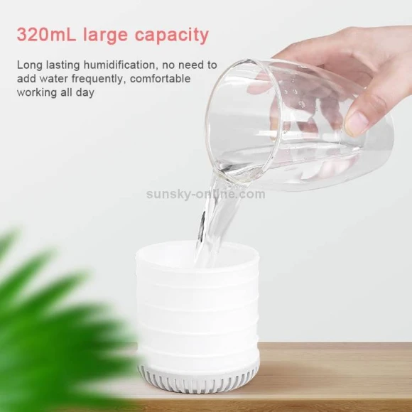 Mini USB Rechargeable Portable Air Purifier — Humidifier