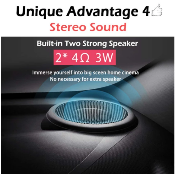 Smart HD Projector with Battery — Smart Projector, WEJOY