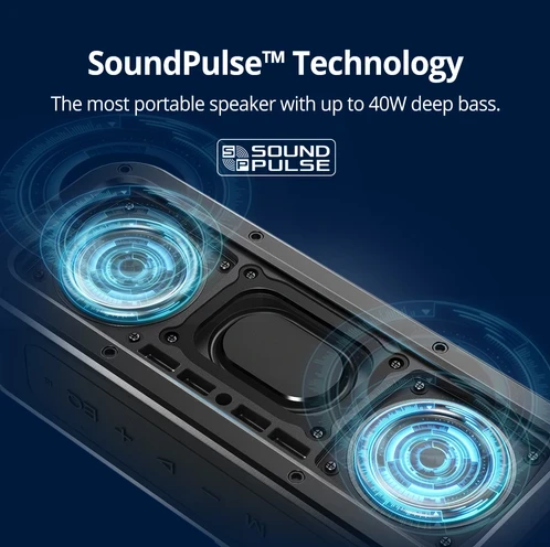 SoundPulse™ 40W Bluetooth Speaker, Tronsmart