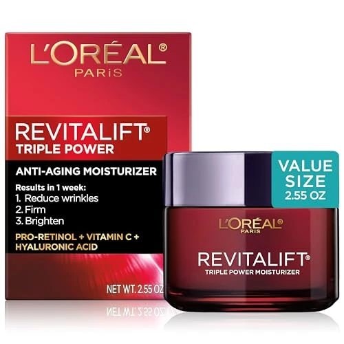 Revitalift Triple Power Anti-Aging Face Moisturizer, L'OREAL PARIS