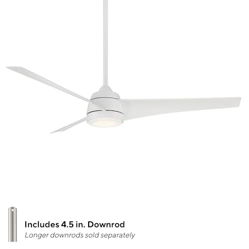 Outdoor Ceiling Fan with Lights and Remote Control, WAC Lighting