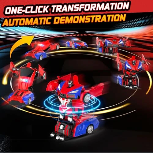 Transforming Remote Control Car and Robot, CEGOUFUN