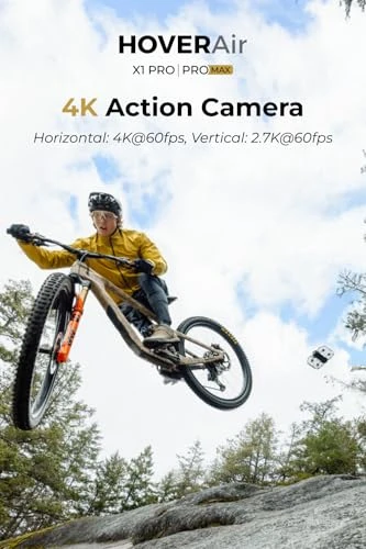 4K Action Flying Camera, Foldable Drone — Drone, HOVERAir