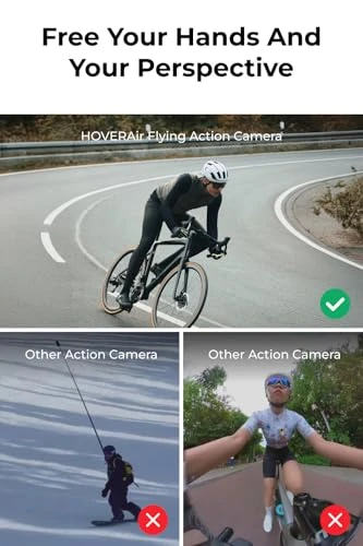 4K Action Flying Camera, Foldable Drone — Drone, HOVERAir