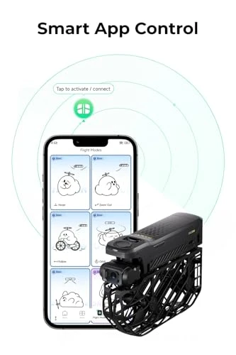 4K Action Flying Camera, Foldable Drone — Drone, HOVERAir