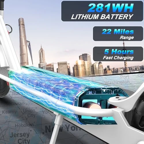 Aluminum Alloy Frame E Scooter — Electric Scooter, Qlaway