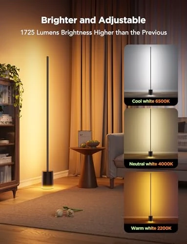 Floor Lamp with RGBIC, Matter Support, Music Sync, Govee