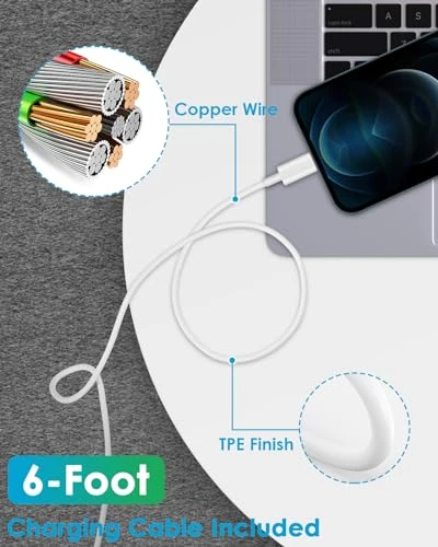 20W USB C Fast Charger with 6Ft Cable, Shenzhen Dipinle Technology Co., Ltd