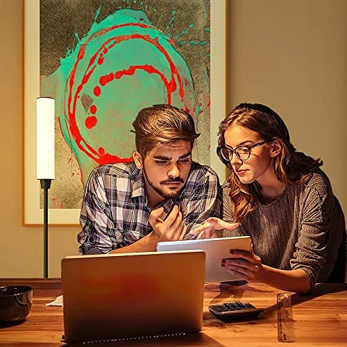 Floor Lamp with Remote Control, Nukanu