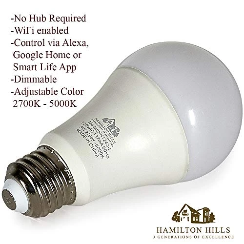 LED Smart Bulb — Smart Light Bulb, Hamilton Hills