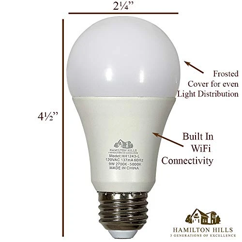 LED Smart Bulb — Smart Light Bulb, Hamilton Hills