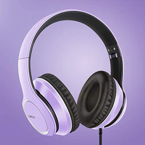 Over-Ear Wired Headphones with Microphone, LORELEI