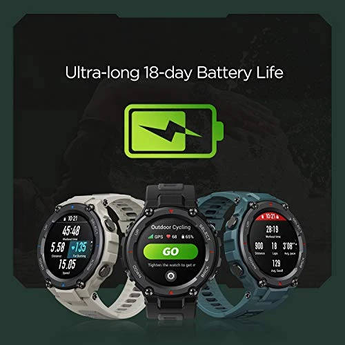 Rugged Outdoor GPS Smart Watch — GPS Watches, Amazfit