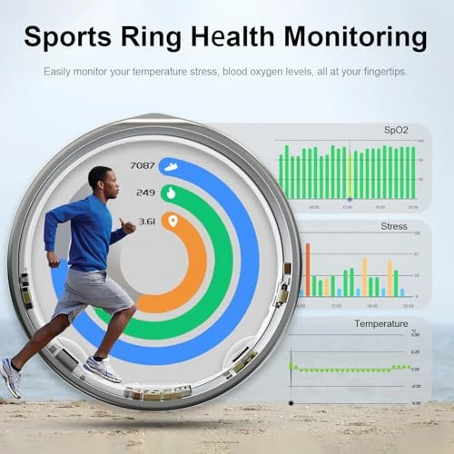 Smart Ring Fitness Tracker — Smart Ring, DIIKEN