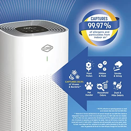 True HEPA Air Purifier — Air Purifier, Clorox Home Appliances