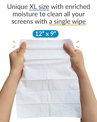XL Screen Cleaning Wipes, iCloth Screen Cleaners