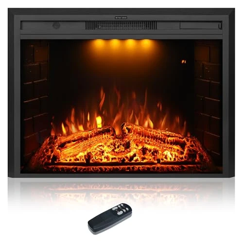 Electric Fireplace with Remote Control, Dreamflame