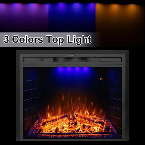 Electric Fireplace with Remote Control, Dreamflame