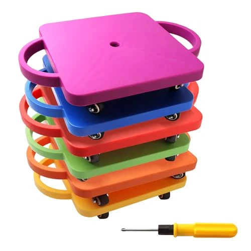 Gym Floor Scooter Board with Handles, GSE Games & Sports Expert