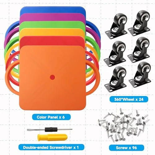 Gym Floor Scooter Board with Handles, GSE Games & Sports Expert