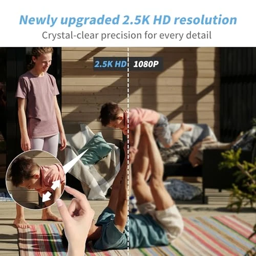 2.5K WiFi Security Camera — Security Camera, EKOLVOSK