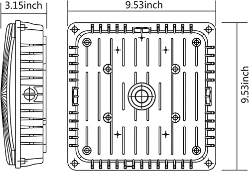 LED Canopy Light Fixture, Suchace