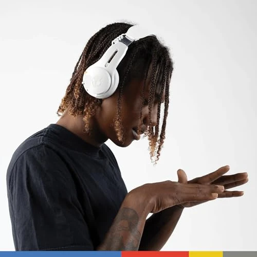 Wireless On-Ear Bluetooth Headphones with Active Noise Cancelling — Wireless Earbuds, Skullcandy