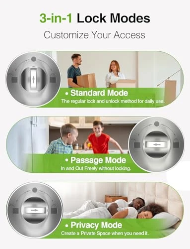 Smart Fingerprint Door Lock — Smart Lock, GHome Smart