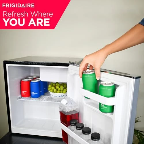 Stainless Steel Mini Fridge — Smart Refrigerator, Frigidaire