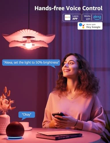 AI Smart Light Bulbs — Smart Light Bulb, Lepro