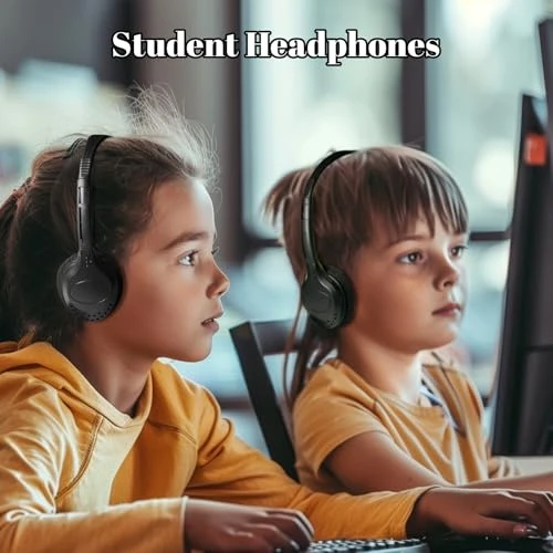 Class Set Headphones for Kids Students School Classroom, ZHENWAY