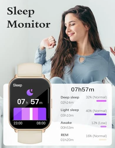 Smart Watch with Fitness Tracking and Call Functionality — Fitness Tracker, RUIMEN