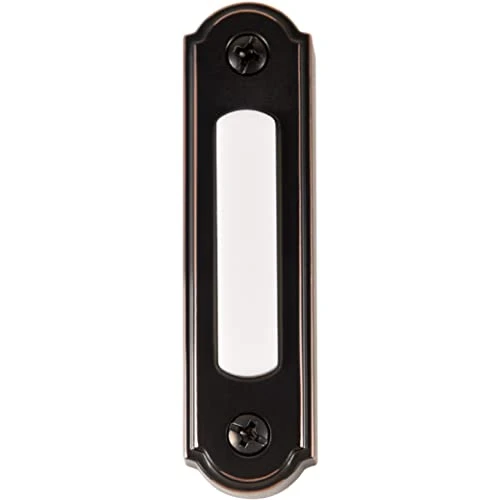 LED Lighted Metal Door Chime Push Button, Newhouse Hardware