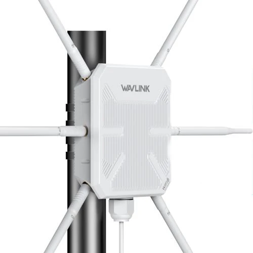 Outdoor WiFi Extender with 6 Antennas Dual Band WiFi Repeater, WAVLINK