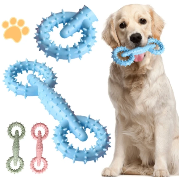 Pet Pull Ring Teething Stick Toy