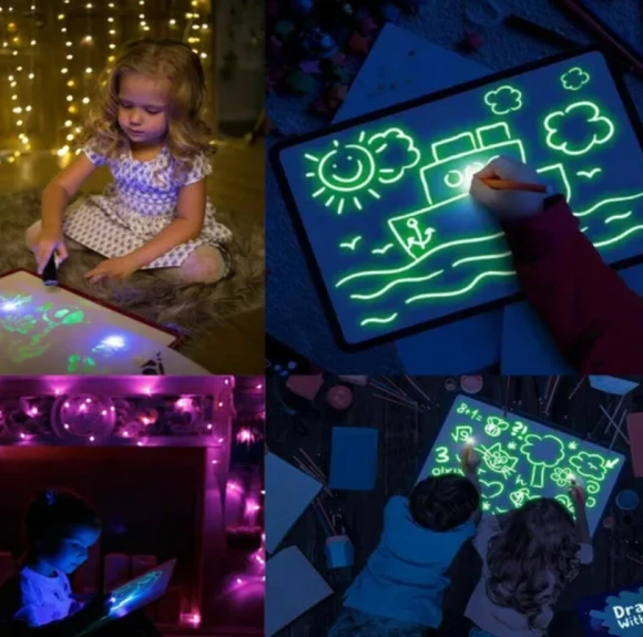 LED Light Drawing Pad