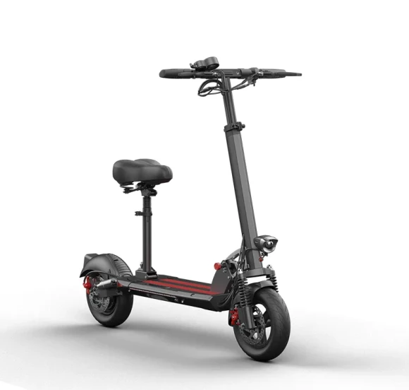 10 inch off-road adult foldable electric scooter with seat — Electric Scooter