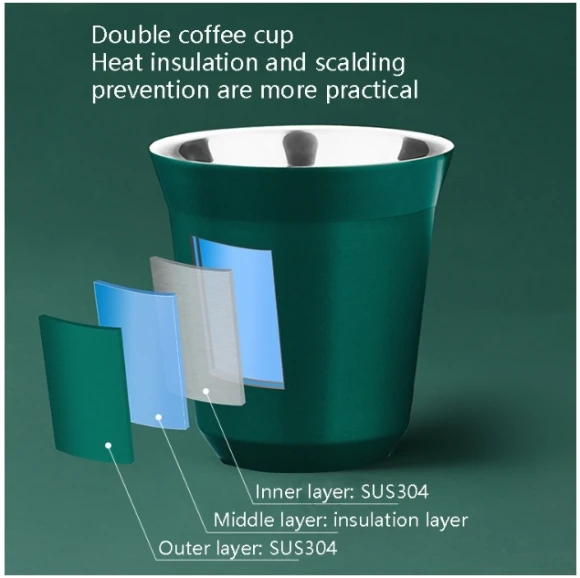 Stainless Steel Coffee Capsule Cup