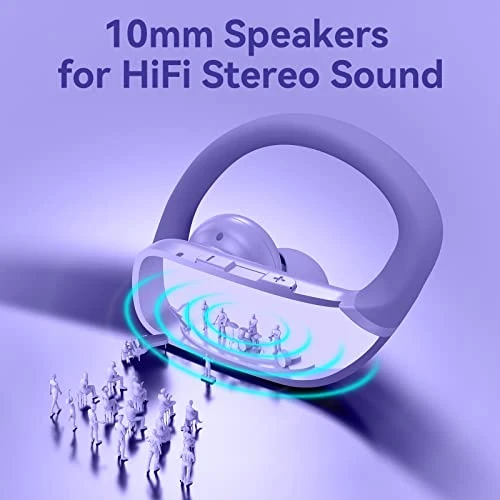 Wireless Earbuds with Over-Ear Hook — Wireless Earbuds, BMANI