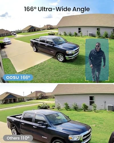 Security Cameras Wireless Outdoor Home System — Security Camera, AOSU