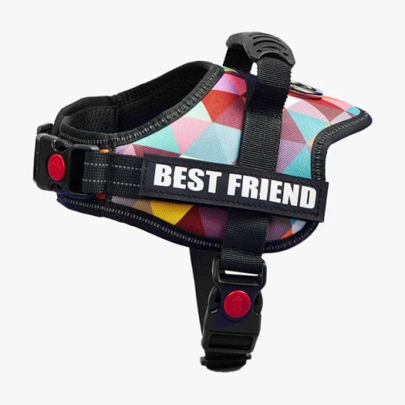 Dog Chest Strap with Night Reverse Light