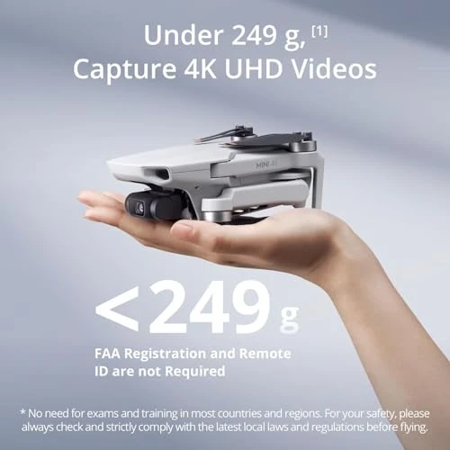 Mini 4K Fly More Combo Drone — Drone, DJI
