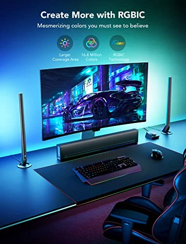 RGBIC Gaming Light Bars — LED Strip Lights, Govee