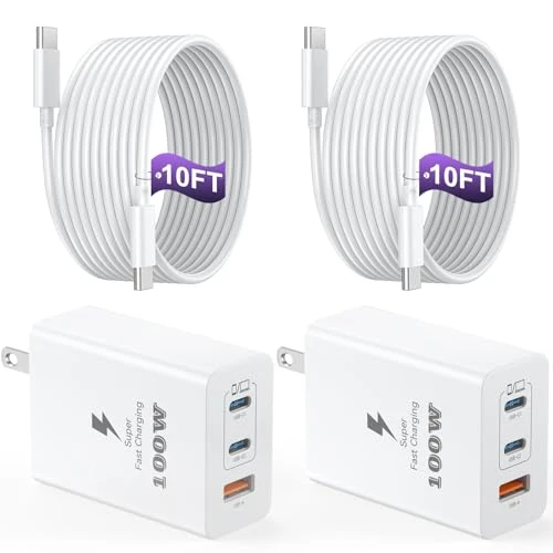 100W 3-Port GaN Fast Charger with 10ft USB C Cable, Shenzhen Xihuida Electronics Co., Ltd.