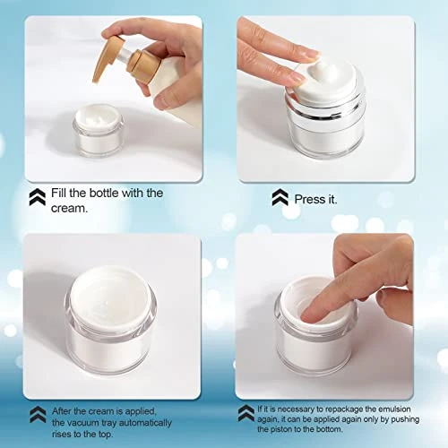 Air Pump Container for Cream, Mluchee