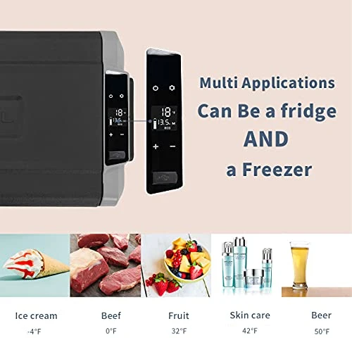 Dual Temperature Control 12 Volt Refrigerator, Alpicool