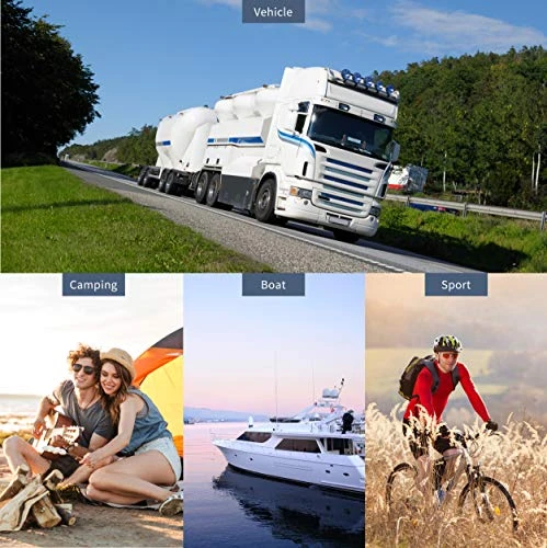 Dual Temperature Control 12 Volt Refrigerator, Alpicool