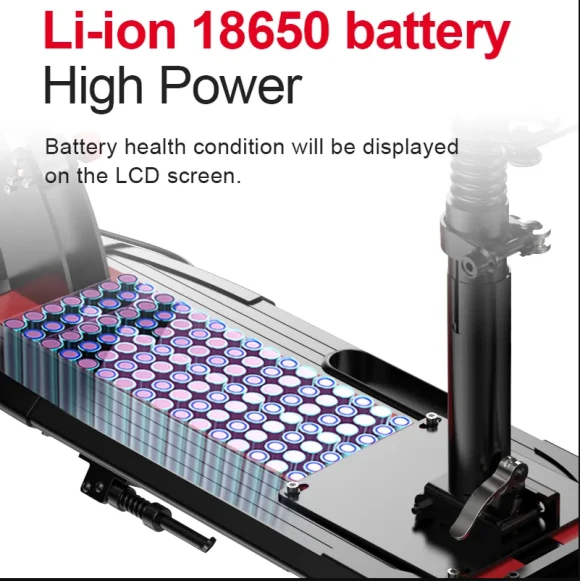 10 inch off-road adult foldable electric scooter with seat — Electric Scooter